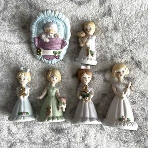 Pretty as a picture‎ girls birthday figurines set